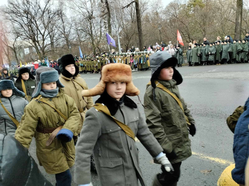 Торжественный марш в память Парада 7 ноября 1941г..